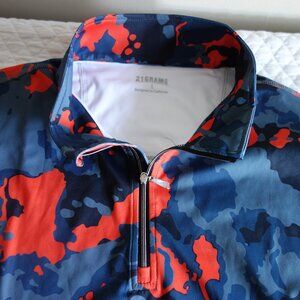 NWT $179.99 21 GRAMS GOLF ¼ Zip UPF 50 Pullover – Mens Large